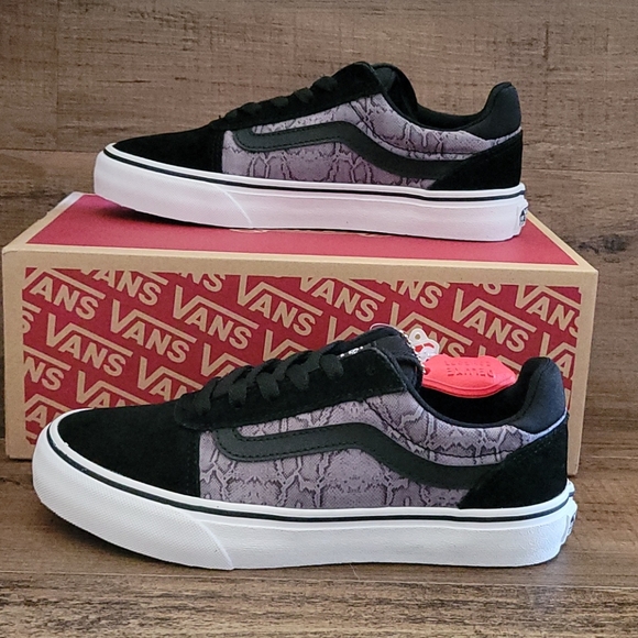 CLEARANCE!! Size 8 Vans Ward DX Black Snake - Picture 3 of 11